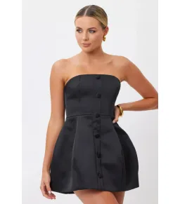 Bianca & Bridgett Elysse Mini Dress in Black Size M / AU 10 for rent on The Volte - image 2