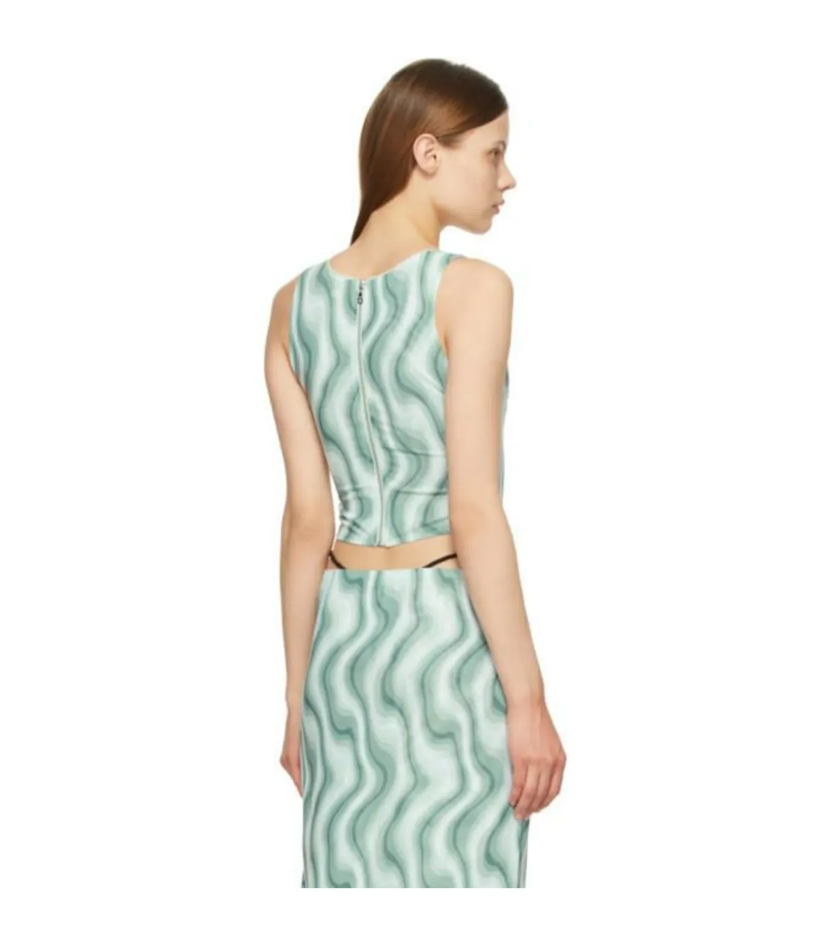 Miaou Swerve Corset and Midi Skirt Print Size S / AU 8 - Image 3