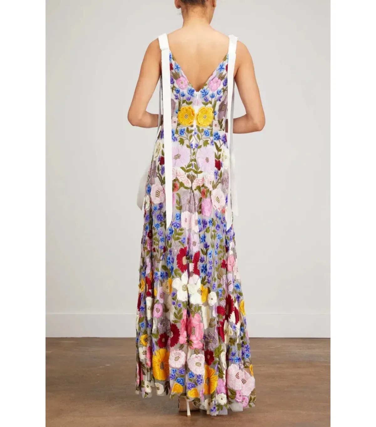 Rachel Gilbert Nya Gown Floral Size AU 8 - Image 2