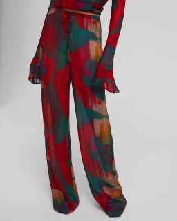 Rat & Boa Roma Gemini Blouse Size S & Roma Trousers Set Multi Size M/Au 8 for rent on The Volte - image 4