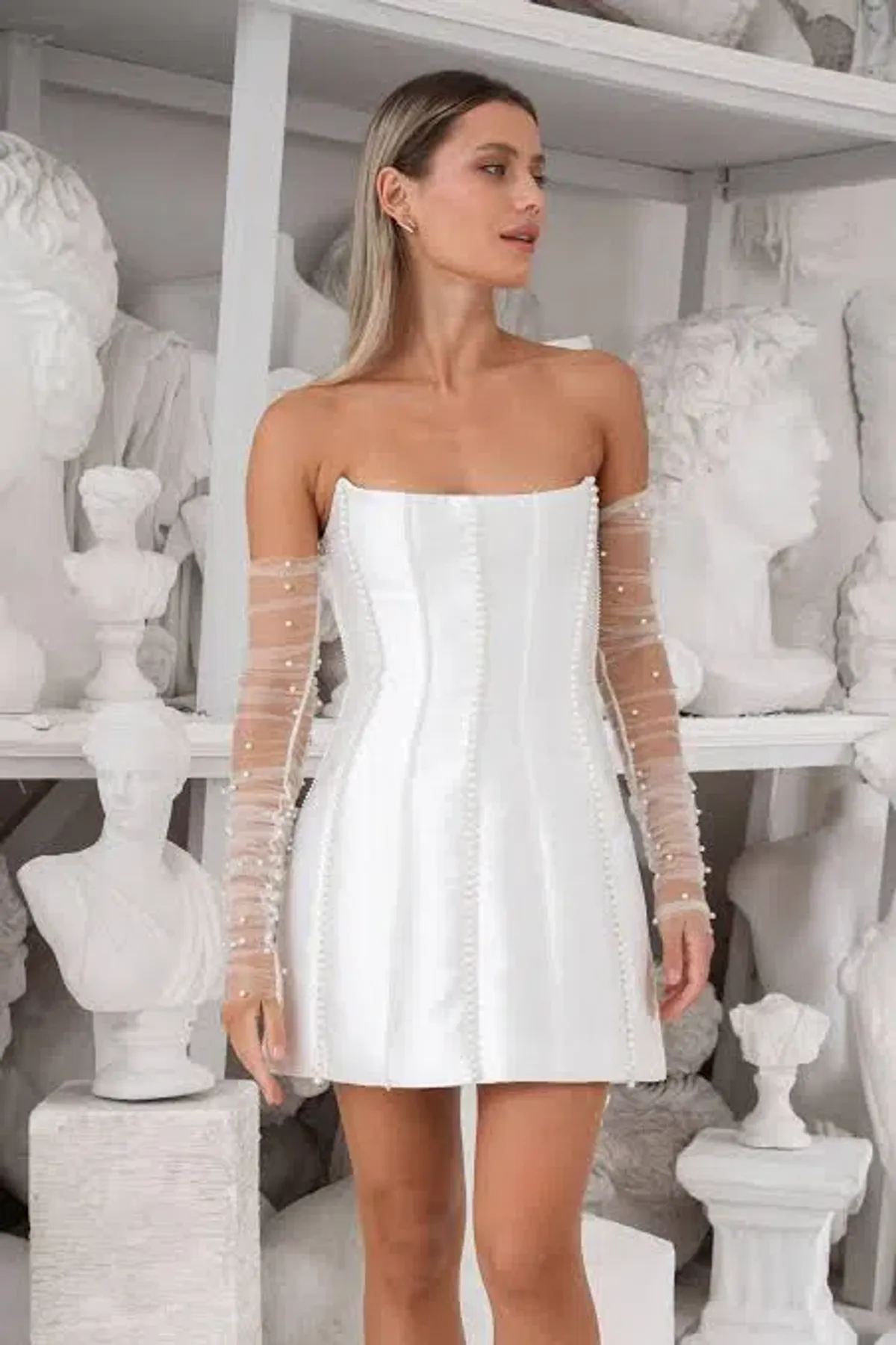 Eliya The Label Kayla Dress White Size 10 - Image 4