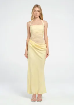 BENNI Gina Dress Yellow Size 8 / AU 8 for rent on The Volte - image 1