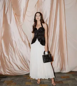 Sheike Soraya Dress Black/Cream Size 12 for rent on The Volte - image 1
