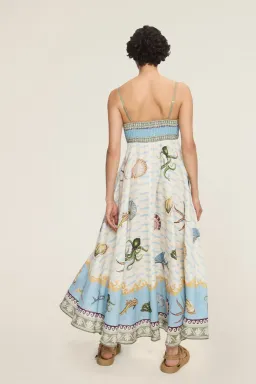 Alemais Bath House Sundress Print Size 16 for rent on The Volte - image 4
