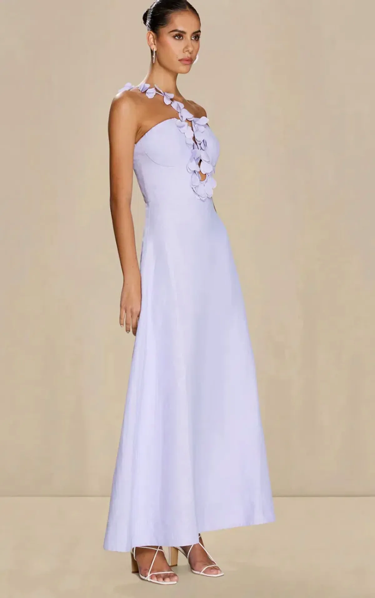 Sonya Moda Amal Dress Purple Size 6 - Image 4