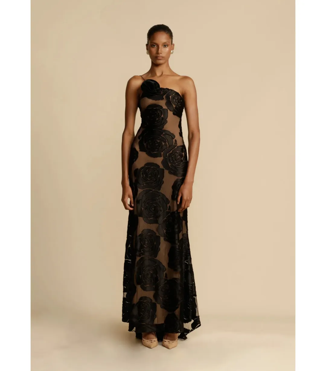 Arcina Ori Marcella Dress Black Size M / AU 10 for rent on The Volte - main image