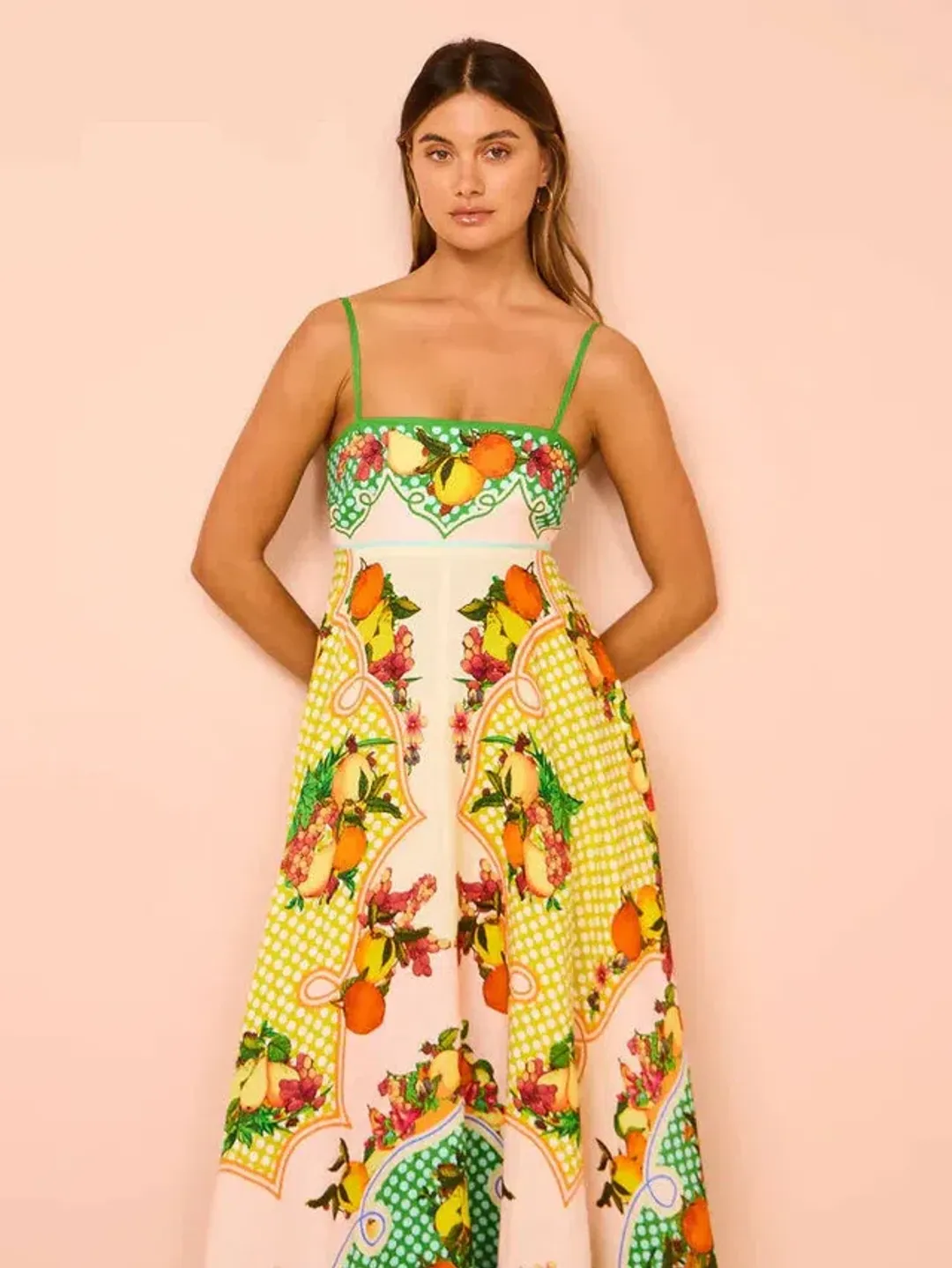 Alemais Lemonis Sundress Multi Size AU 6 for rent on The Volte - main image