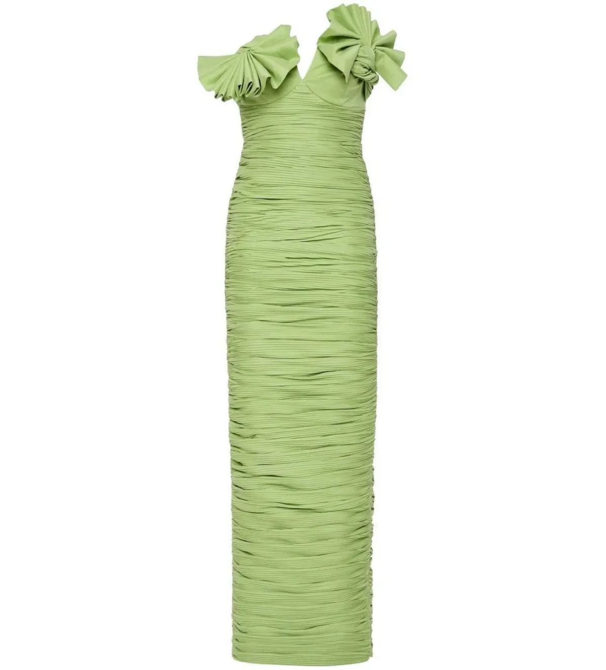 Rachel Gilbert Jensen Gown Pistachio Size AU 10 - Image 10
