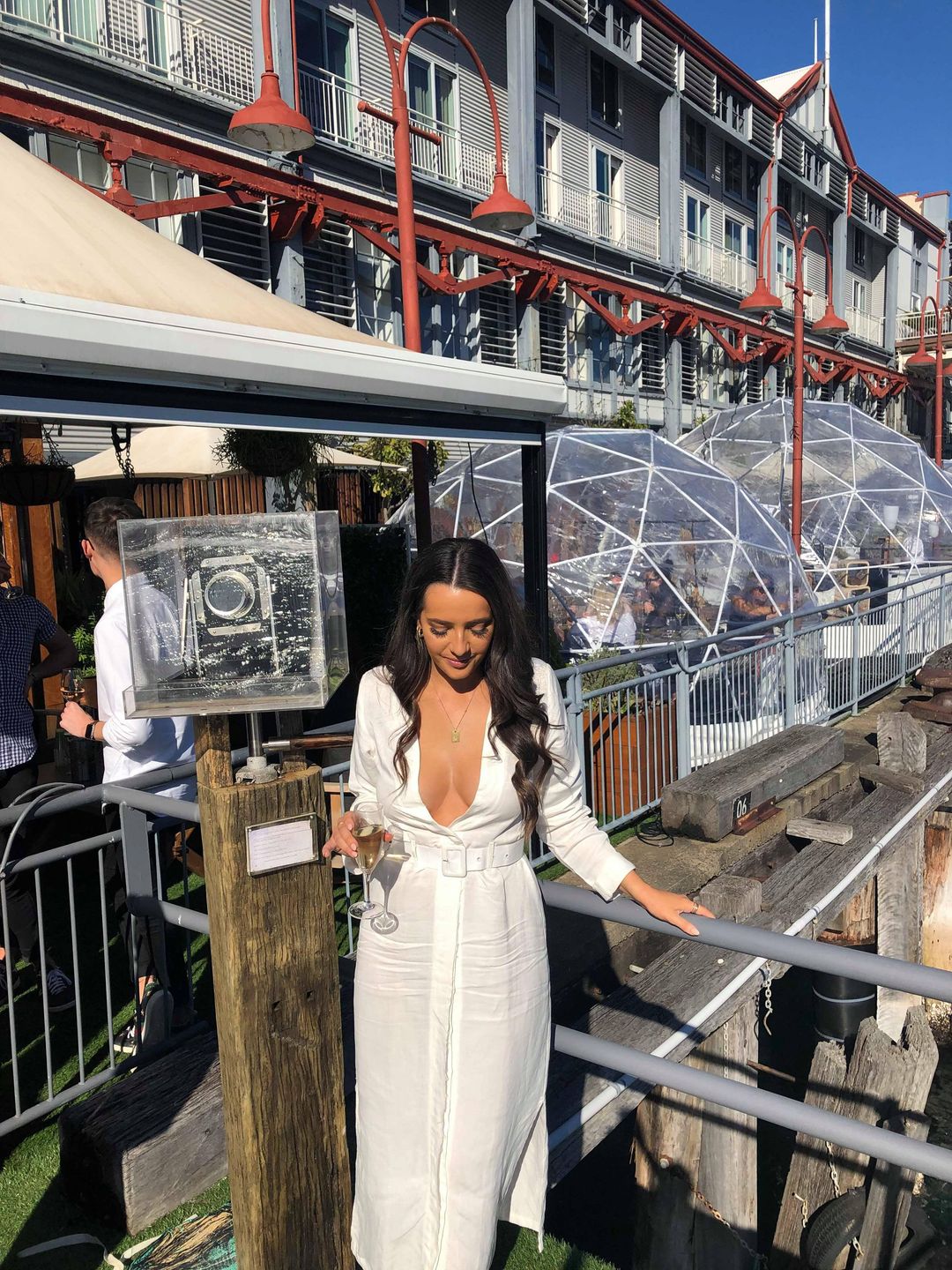 Sir The Label Emmanuel Midi Dress White | AU 10 for rent on The Volte - main image