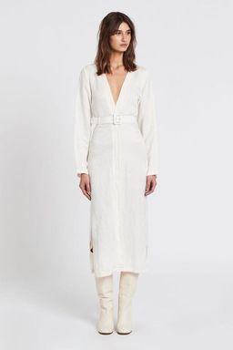 Sir The Label Emmanuel Midi Dress White | AU 10 for rent on The Volte - image 2