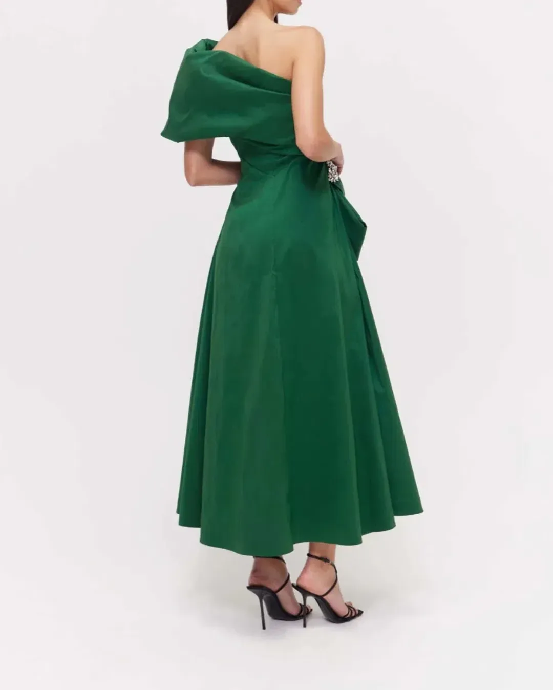 Rachel Gilbert Archer Dress in Green Size 10/M for rent on The Volte - main image