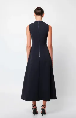 Mossman Cosmic Maxi Dress Navy Size 10 for rent on The Volte - image 3