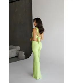 Natalie Rolt Fabienne Gown Citron Size 1 / AU 8 for rent on The Volte - image 2