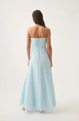 Aje Soundscape Maxi Dress Seabreeze Size S / AU 8 for rent on The Volte - image 3