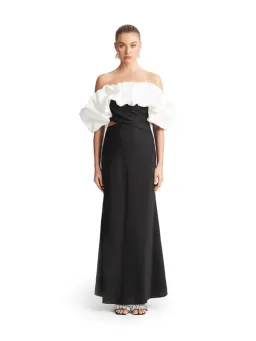 Sheike Margot Dress Black/White Size AU 10 for rent on The Volte - image 1