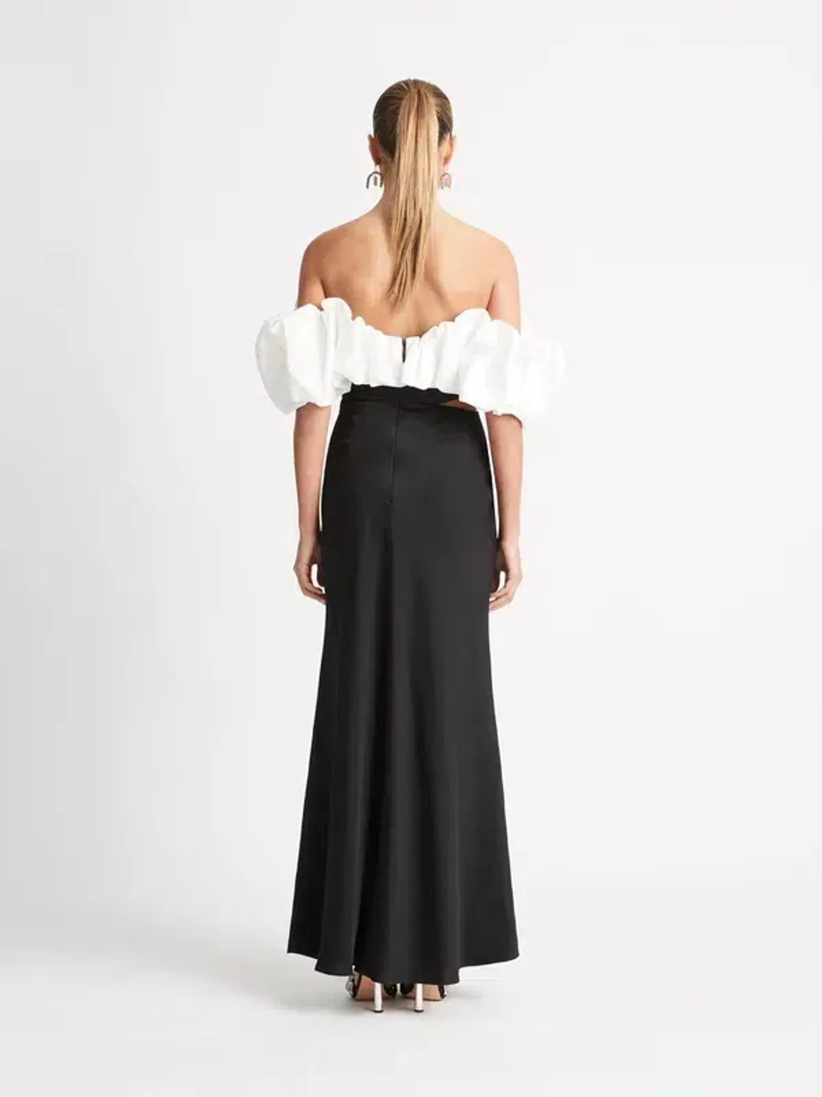 Sheike Margot Dress Black/White Size AU 10 - Image 2