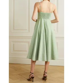 Zimmermann Dancer Picnic Dress Sage Size 0 / AU 8 for rent on The Volte - image 2