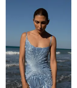 Georgia Hardinge Celestial Dress Blue Size AU 10 for rent on The Volte - image 3