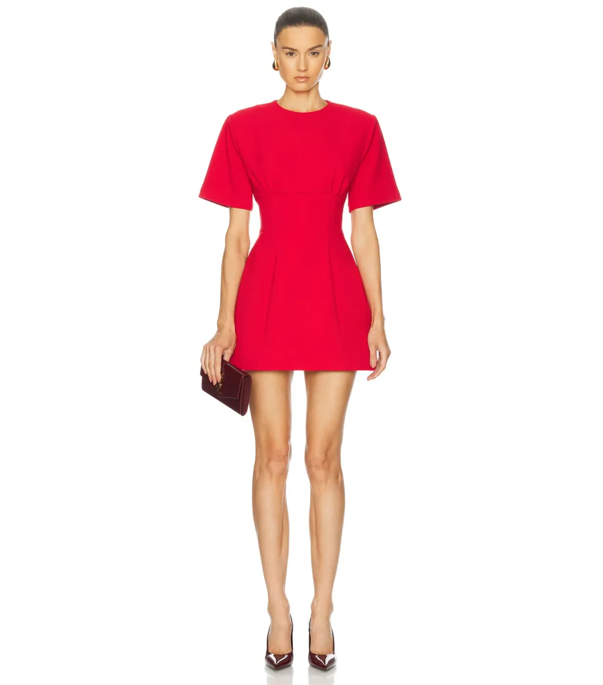 Rachel Gilbert Dover Mini Dress Red Size 1 / AU 8 - Image 1