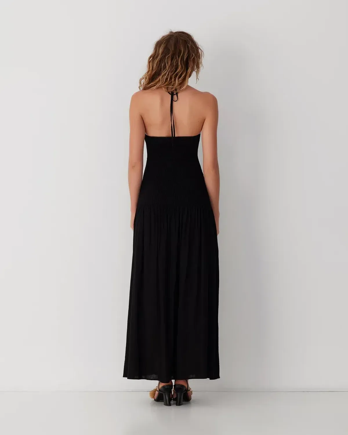 The Wolf Gang Siesta Maxi Dress Black Size XS / AU 6 - Image 3