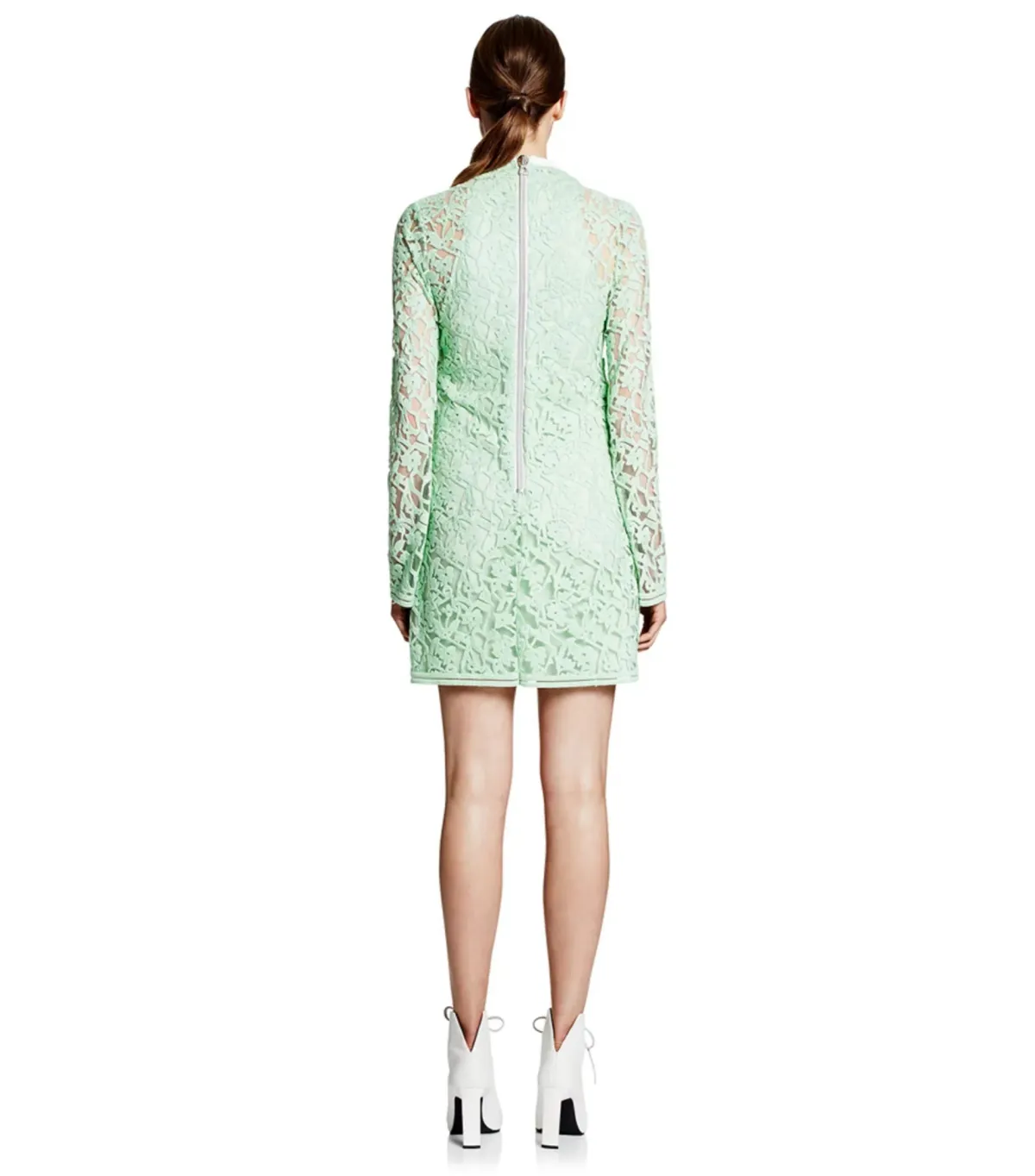 Manning Cartell Rennaisance Mini Dress Ice Green Size AU 6 - Image 3