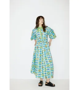 Alemais Lou Twist Front Shirt Dress Multi Size M / AU 10 for rent on The Volte - image 1