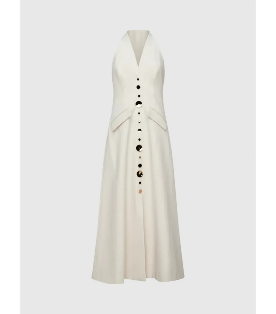 Sheike Shai Maxi Dress Cream Size AU 8 for rent on The Volte - main image