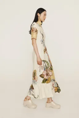 Alemais Oleander Midi Dress Print Size AU 14 for rent on The Volte - image 2