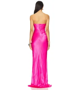 Rachel Gilbert Fiorella Gown Pink Size AU 10 for rent on The Volte - image 3