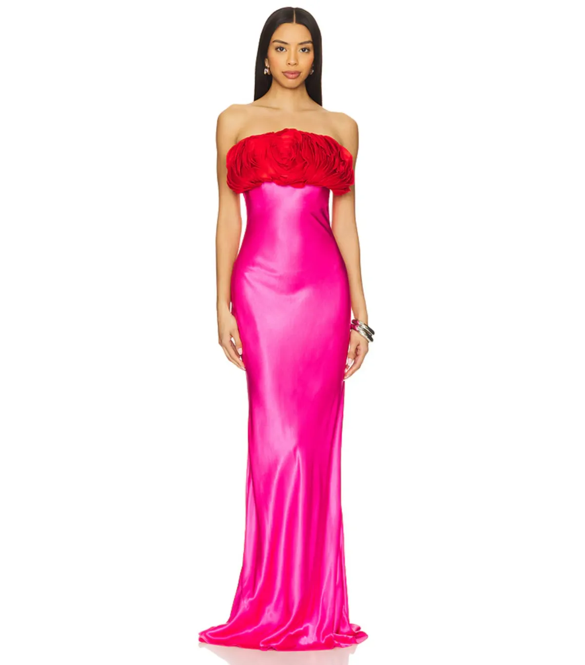 Rachel Gilbert Fiorella Gown Pink Size AU 10 - Image 1