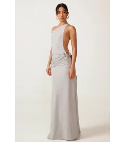 Ance Gria Gaia Gown in Silver Blue Size XS / AU 6 for rent on The Volte - image 2