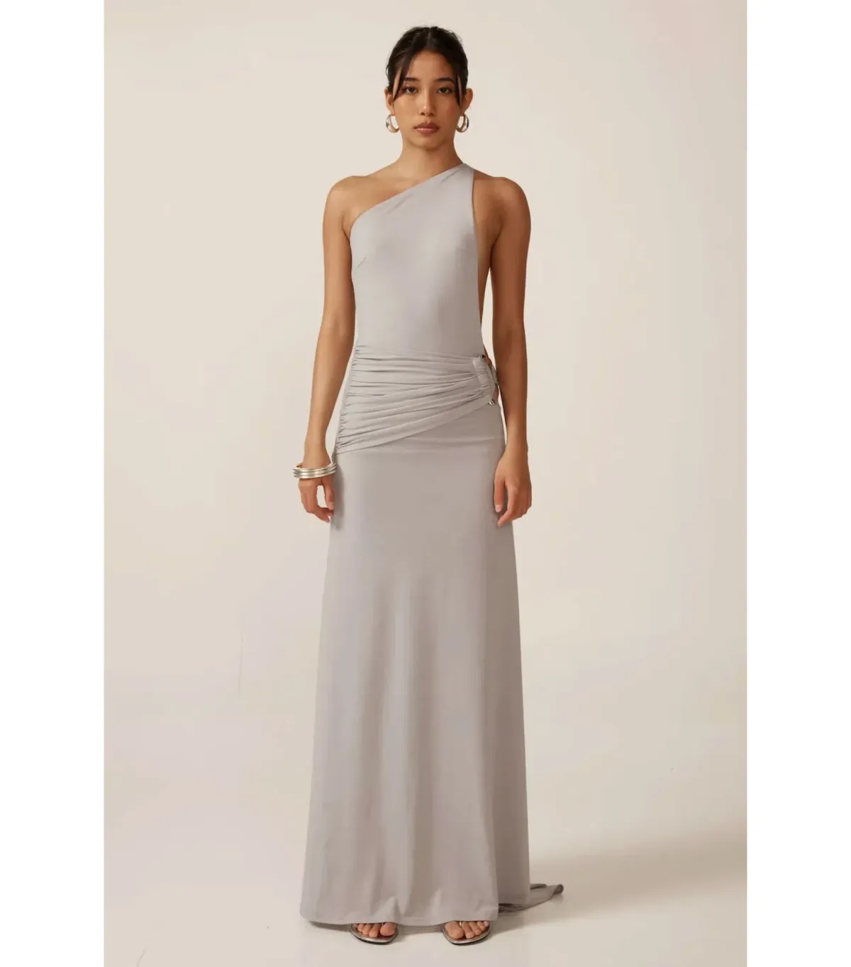 Ance Gria Gaia Gown in Silver Blue Size XS / AU 6 - Image 1