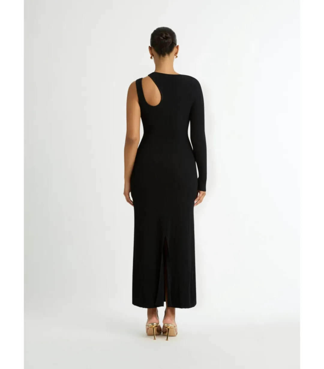 Sheike Camille Midi Dress Black Size AU 12 for rent on The Volte - main image
