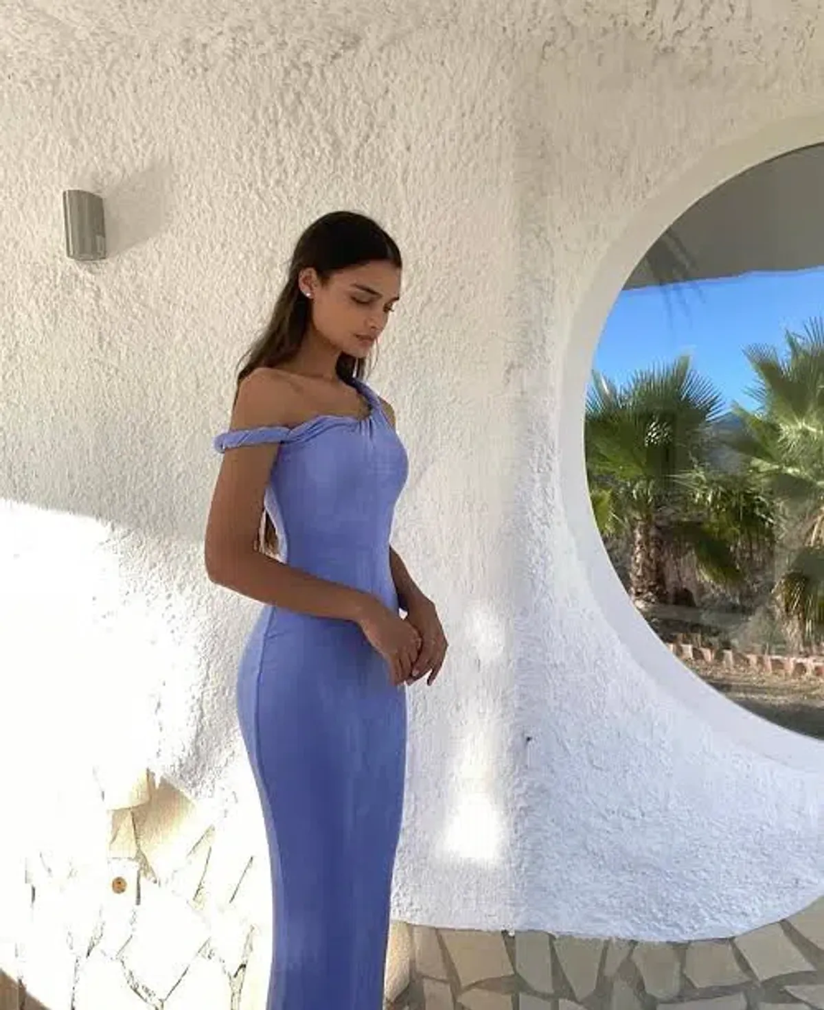 Johansen The Long Poppy Dress in Blue Size M / AU 10 - Image 3