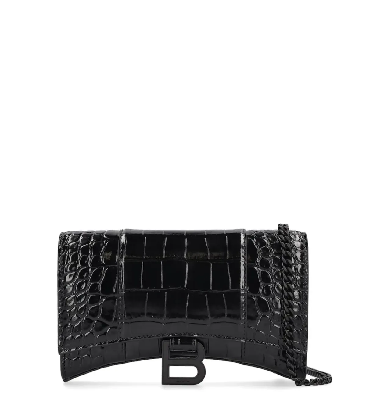 Balenciaga Hourglass on Chain Black for rent on The Volte - main image