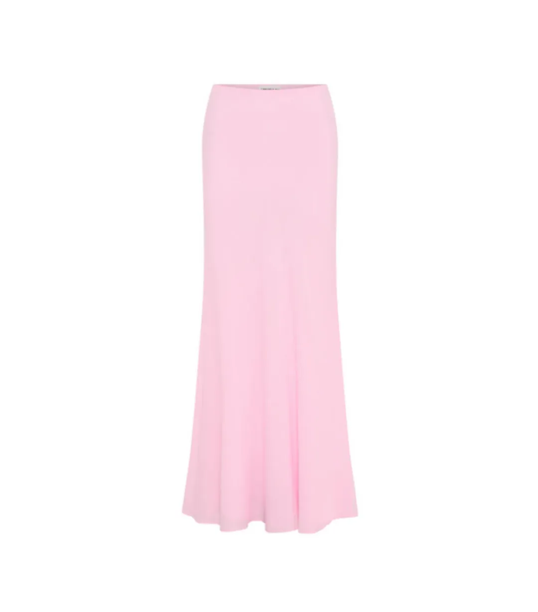 I am Delilah Scarlett Corset and Maxi Skirt Set in Berry Size AU 6 for rent on The Volte - main image