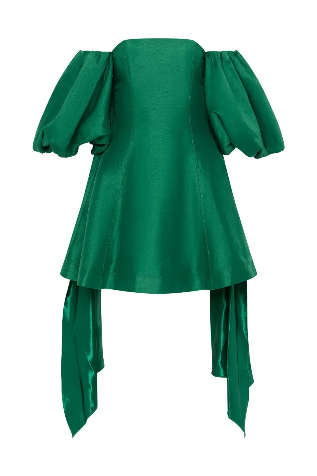 Aje Incarnation Mini Dress Emerald Size AU 8 for rent on The Volte - main image