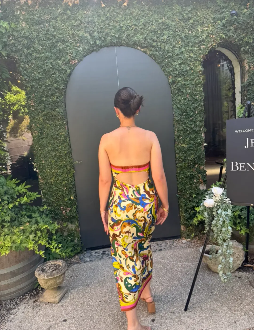 Alemais Ozma Strapless Dress Multi Size AU 6 for rent on The Volte - main image