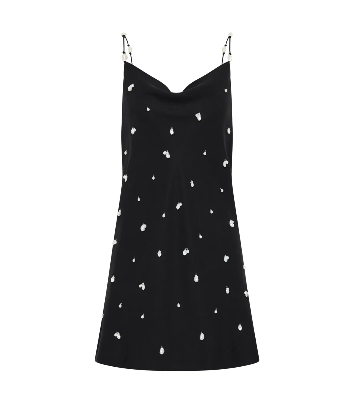 Aje Studio Akoya Mini Dress Black Size AU 4 - Image 4