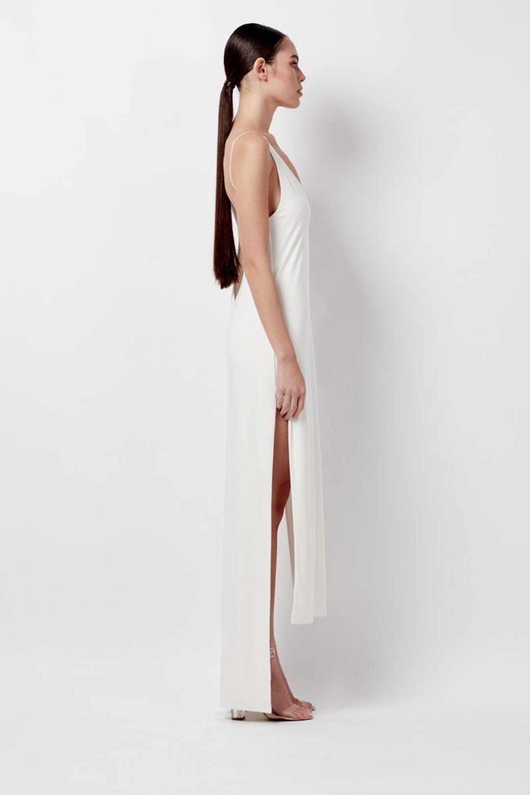 Natalie Rolt Dion Dress White Size 8 for rent on The Volte - main image