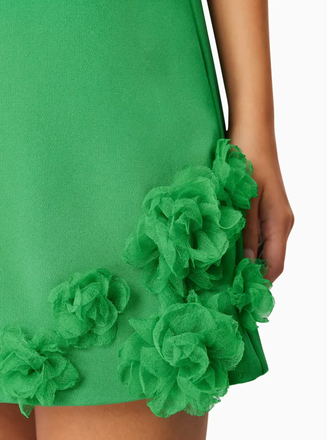 Elliatt Valeria Day Mini Dress In Green Size S / AU 8 for rent on The Volte - main image