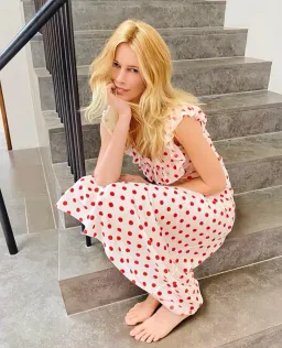 Realisation Par Claudia Dress in Super Dot White Red Size M (AU 10-12) for rent on The Volte - image 2