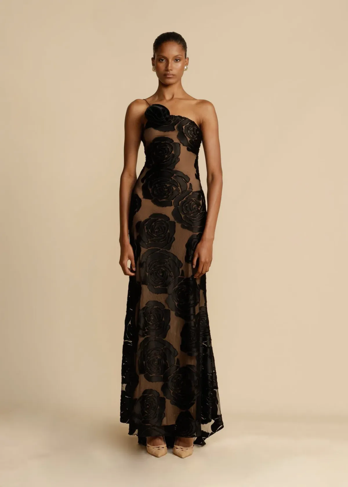 Arcina Ori Marcella Dress Black Size 6 for rent on The Volte - main image