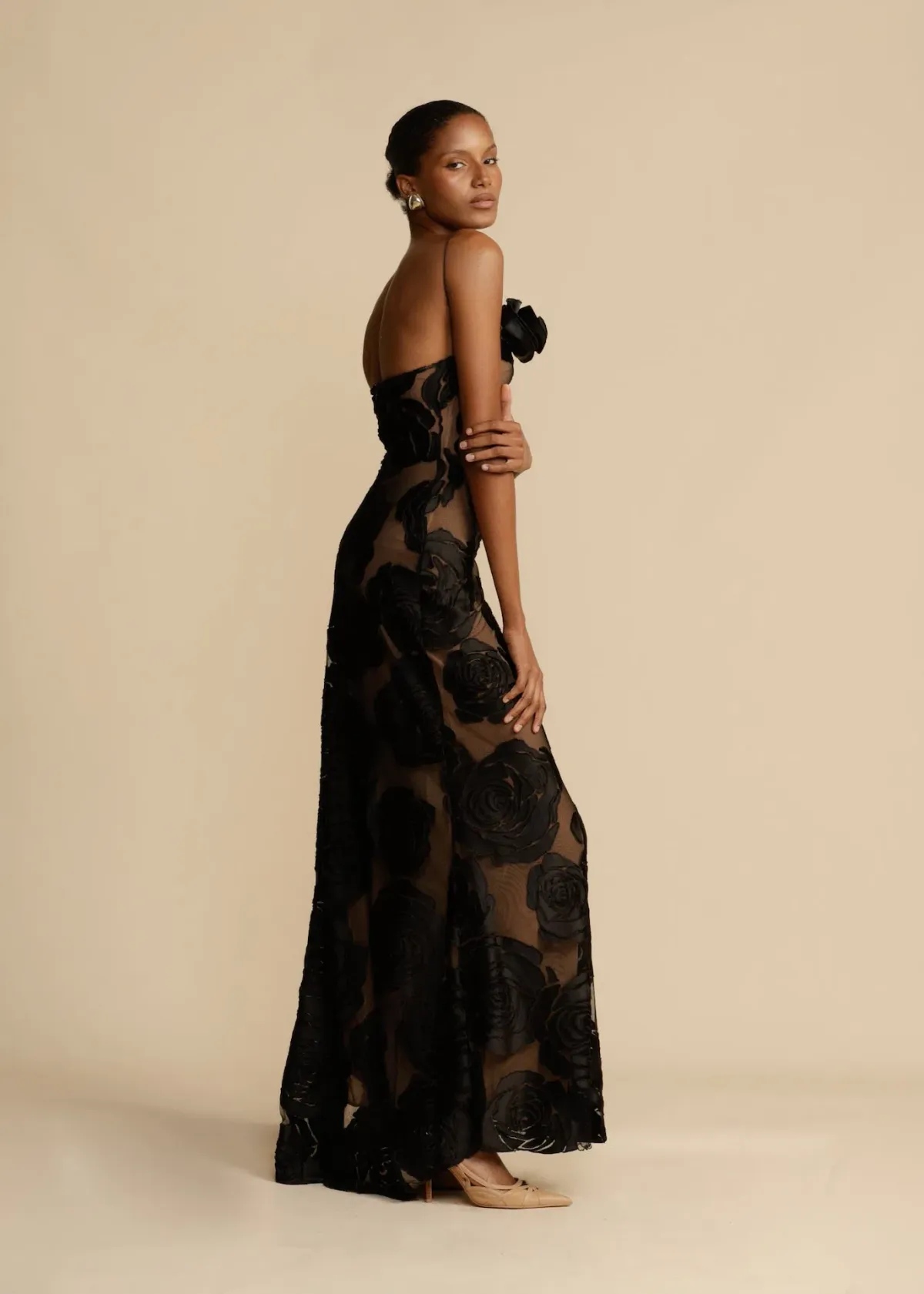 Arcina Ori Marcella Dress Black Size 6 - Image 2