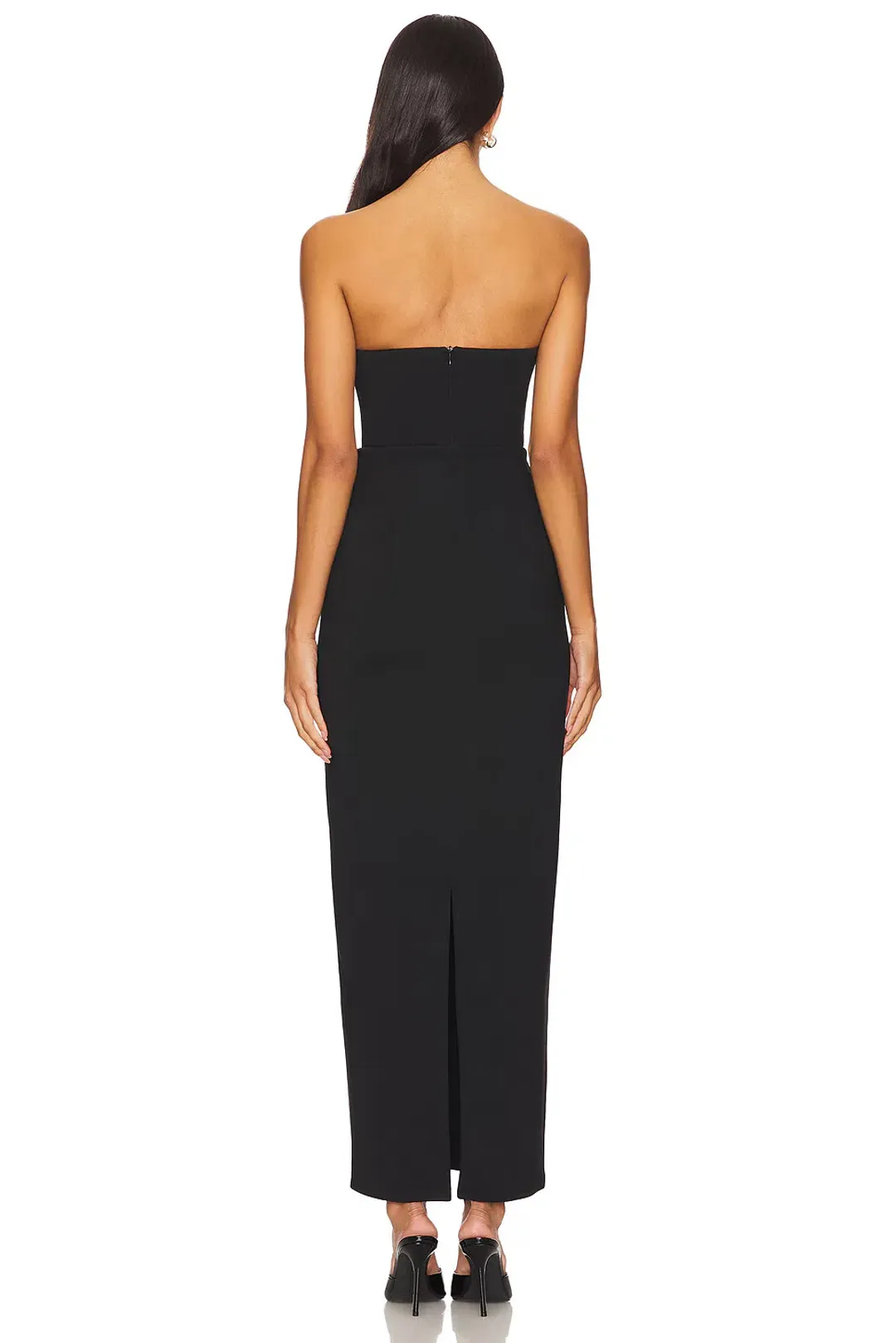More To Come Kariana Strapless Gown Black Size XS / AU 6 for rent on The Volte - main image