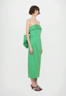 Rachel Gilbert Birdie Bow Dress in Green Size 2 / 10 AU for rent on The Volte - image 2