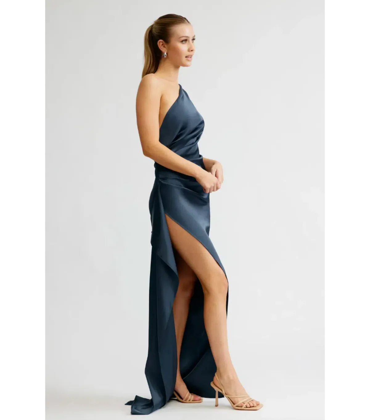 Lexi Samira Dress Orion Blue Size AU 10 - Image 2