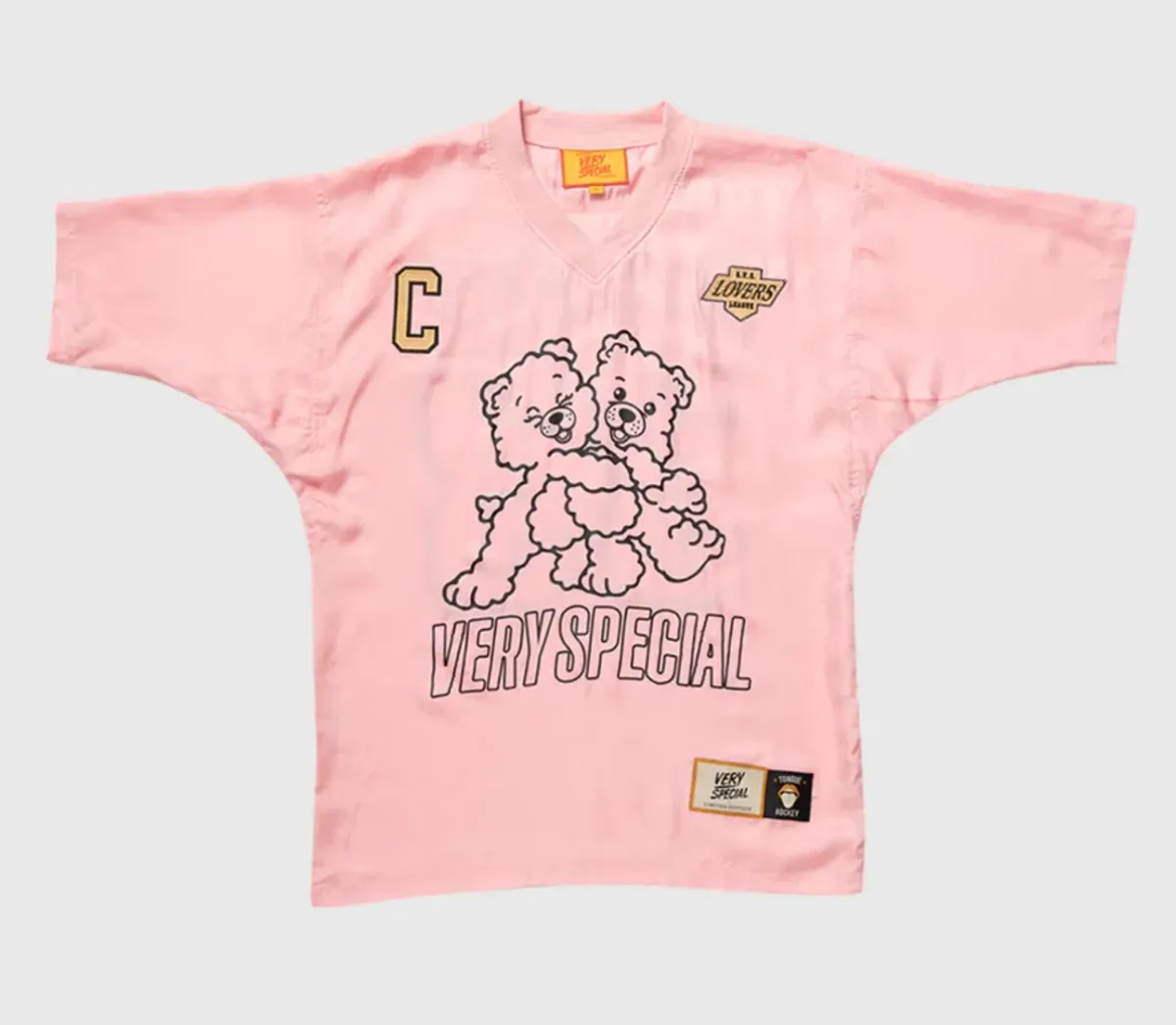 Very Special Lovers League Jersey Pink Size AU 10 - Image 4