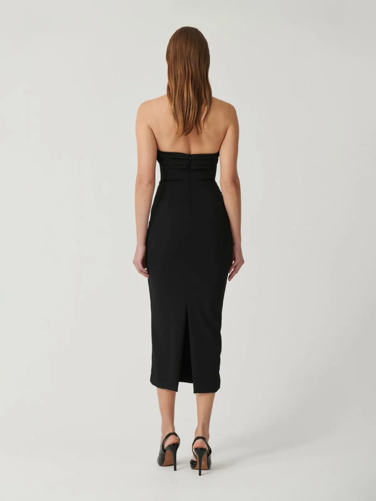 Effie Kats Leila MIdi Dress Black Size M / AU 10 - Image 2