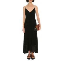 Ginger & Smart Onyx Slip Maxi Dress Onyx Black Size 14 for rent on The Volte - image 1